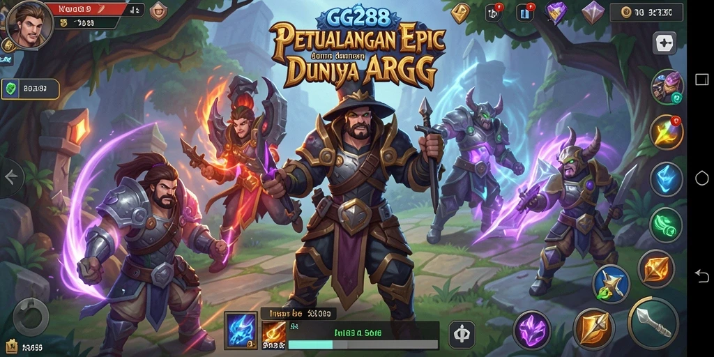 Tampilan menarik dari gameplay ARPG GG288 yang penuh aksi.