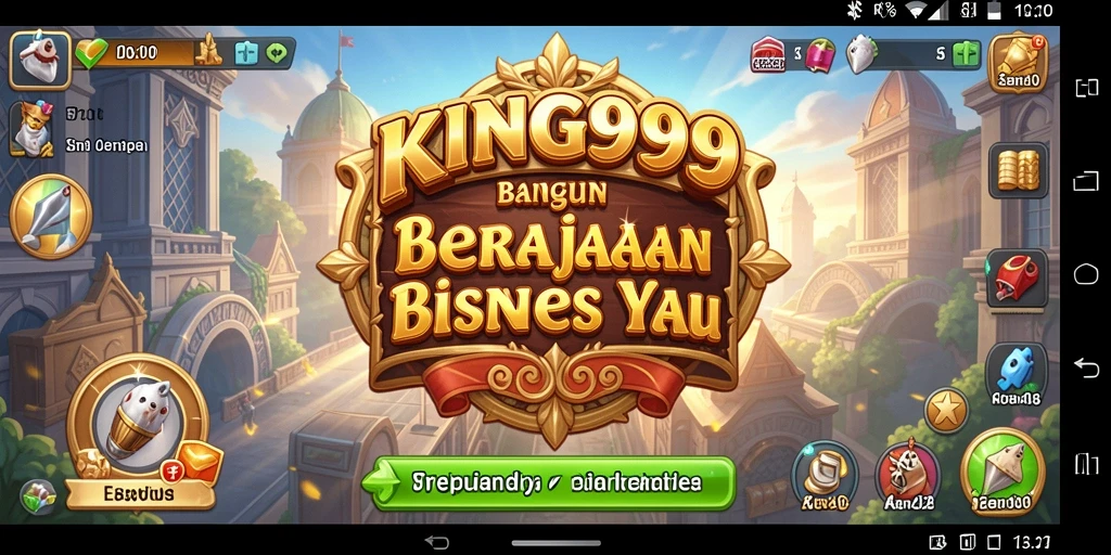 Tampilan gameplay KING999 yang mendebarkan dan penuh strategi Tycoon.