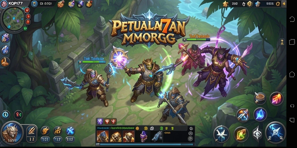 Screenshot KOPI77 menampilkan aksi seru dalam dunia MMORPG.